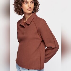 KOTN Cozy Polo in Umber